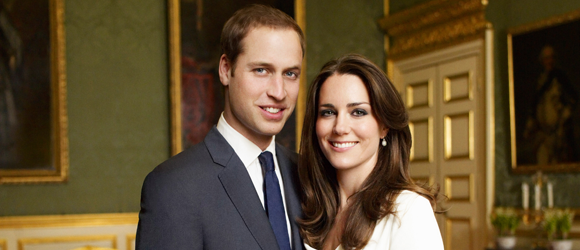 william and kate engagement portrait. An official engagement