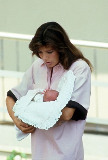 Baby Charlotte out of hospital 1986.jpg