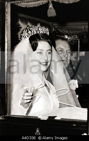Royal weddings - Princess Margaret with her father Duke of Edinburgh.jpg