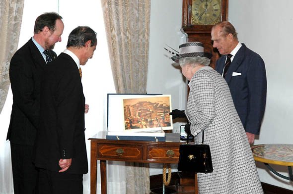 Luncheon hosted by the Prime Minister at the Auberge de Castille, Valletta3.jpg