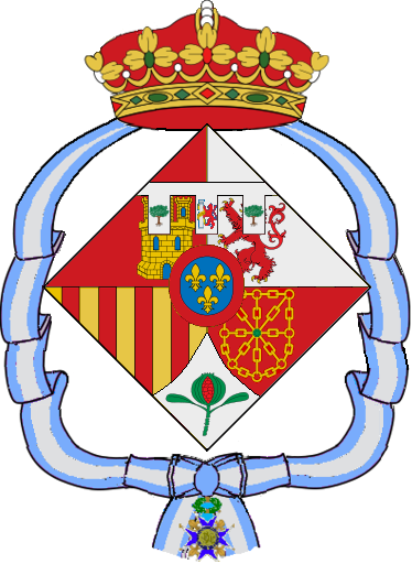 Coat of arms of Infanta Pilar, Duchess of Badajoz.png