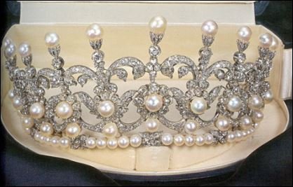 Savoy Diamond & Pearl Tiara Marie Gabriella.jpg
