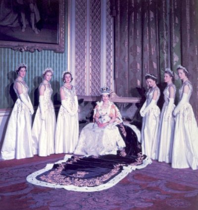 3 - The Queen with her Maids of Honour.jpg