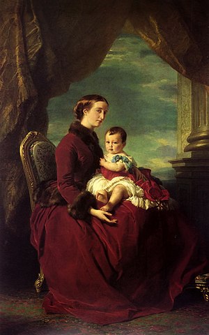 300px-The_Empress_Eugenie_holding_her_son.jpg