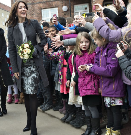 Princess Mary Promotes Anti-Bullying at Sundbyøster School | The Royal ...