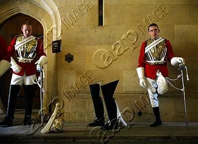 State Opening of British Parliament on 17 May 2005 6 pengawal.jpg