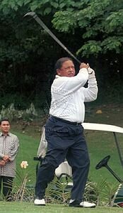 Keputeraan Yang DiPertuan Agong 2005.play golf for charity.jpg