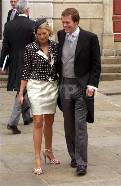 Tom Parker-Bowels Wedding - Tom with Sara at his moms wedding in April.jpg