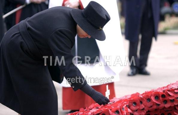7 Nov 2002, Service of Remembrance, St Margaret's Church Westm, cross of remembrance.jpg