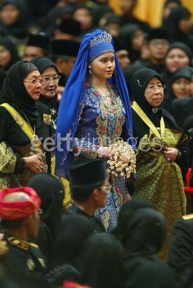 Princess Sarah Sellah during her wedding.jpg