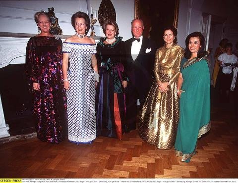 Margrethe of Denmark, sisters Benedikte & Anne-Marie, Prince Richard, Silvia, Sarvath.jpg