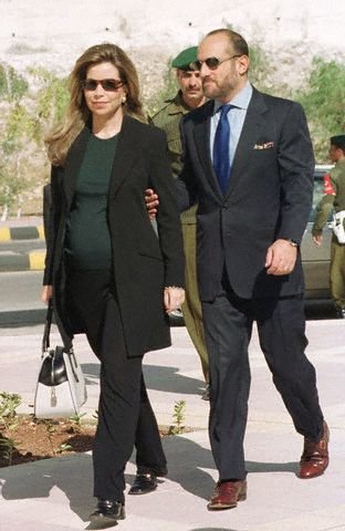 Prince Talal with his wife Princess Gaida. 0000373503-003.jpg