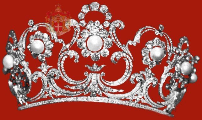 Click image for larger version

Name:	Savoy Queen Margherita Diamond & Pearl Tiara.jpg
Views:	1432
Size:	78.8 KB
ID:	189936