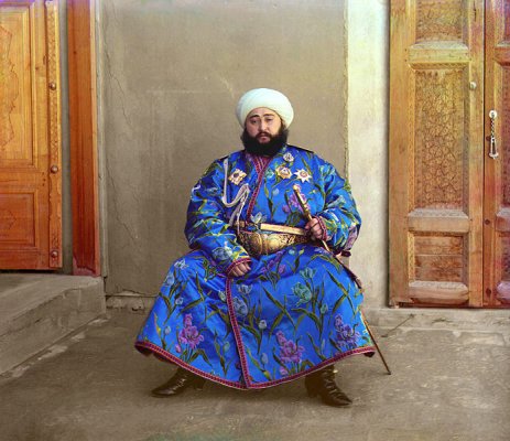 Click image for larger version

Name:	Bukhara Emir Mohammed Alim Khan 1880-1944.jpg
Views:	2417
Size:	130.0 KB
ID:	266120