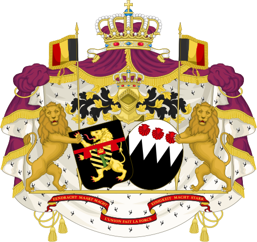509px-Alliance_Coat_of_Arms_of_King_Albert_II_and_Queen_Paola.svg.png